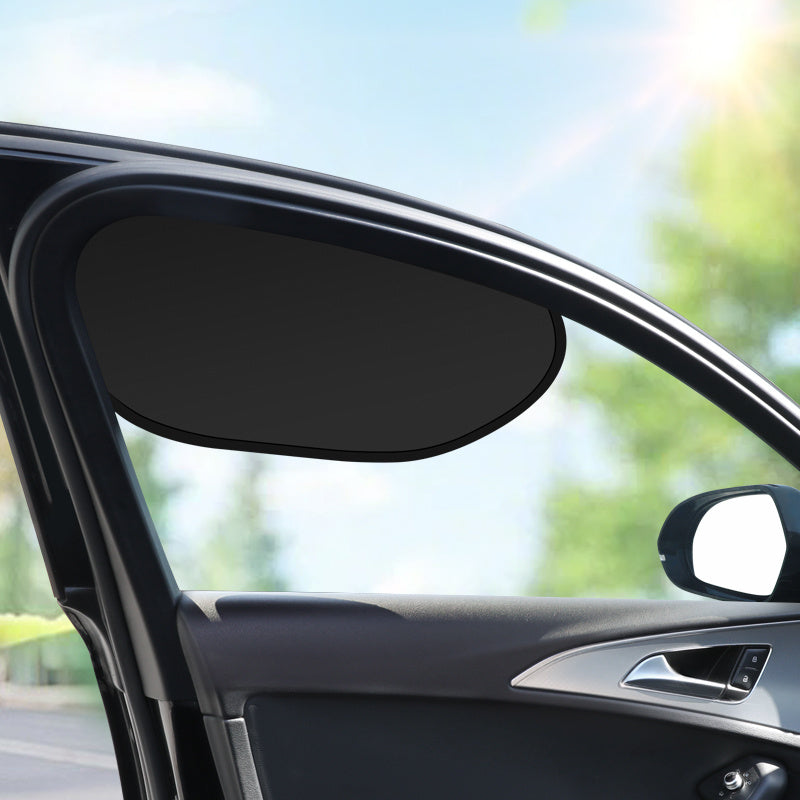 2pcs summer car side window sunshade heat reflective drivers