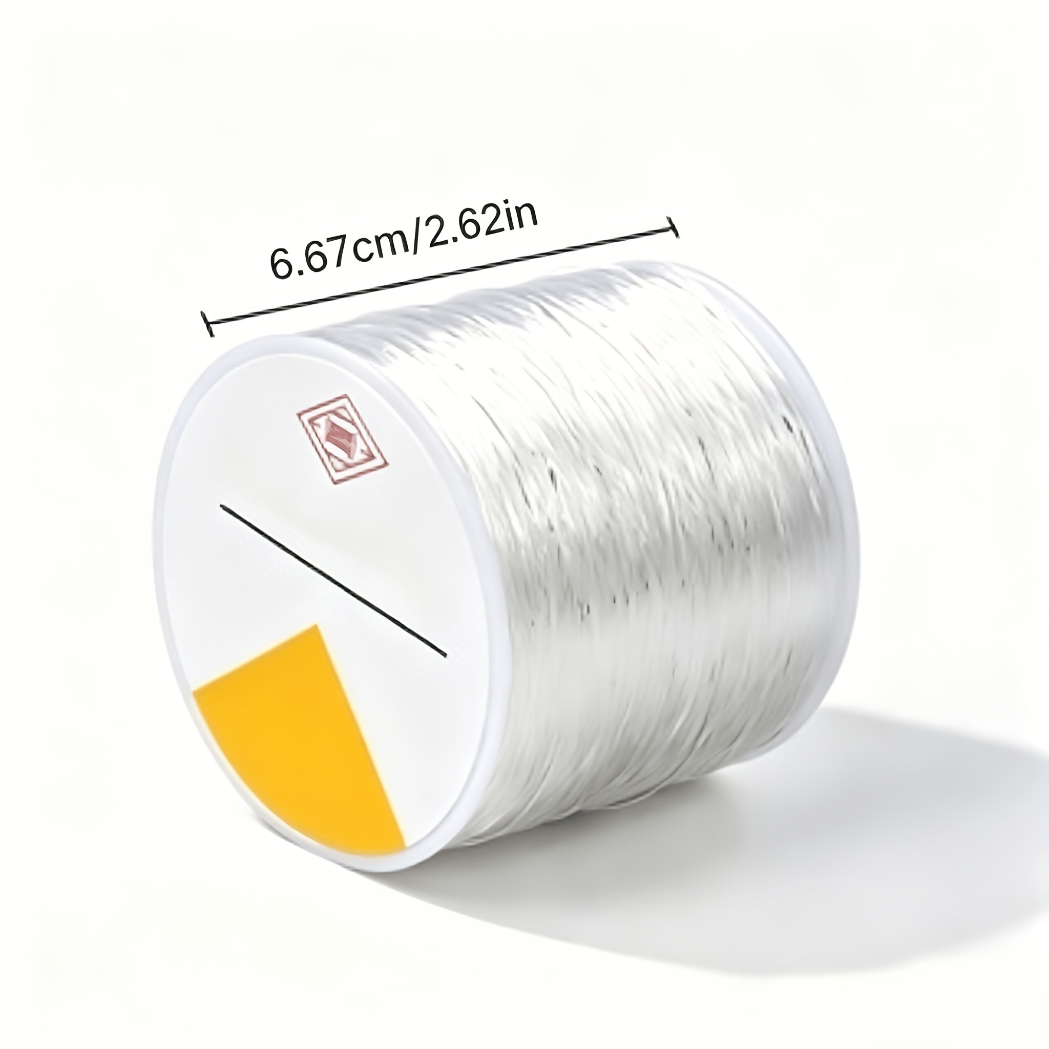 1 roll clear elastic nylon string stretchy beading cord