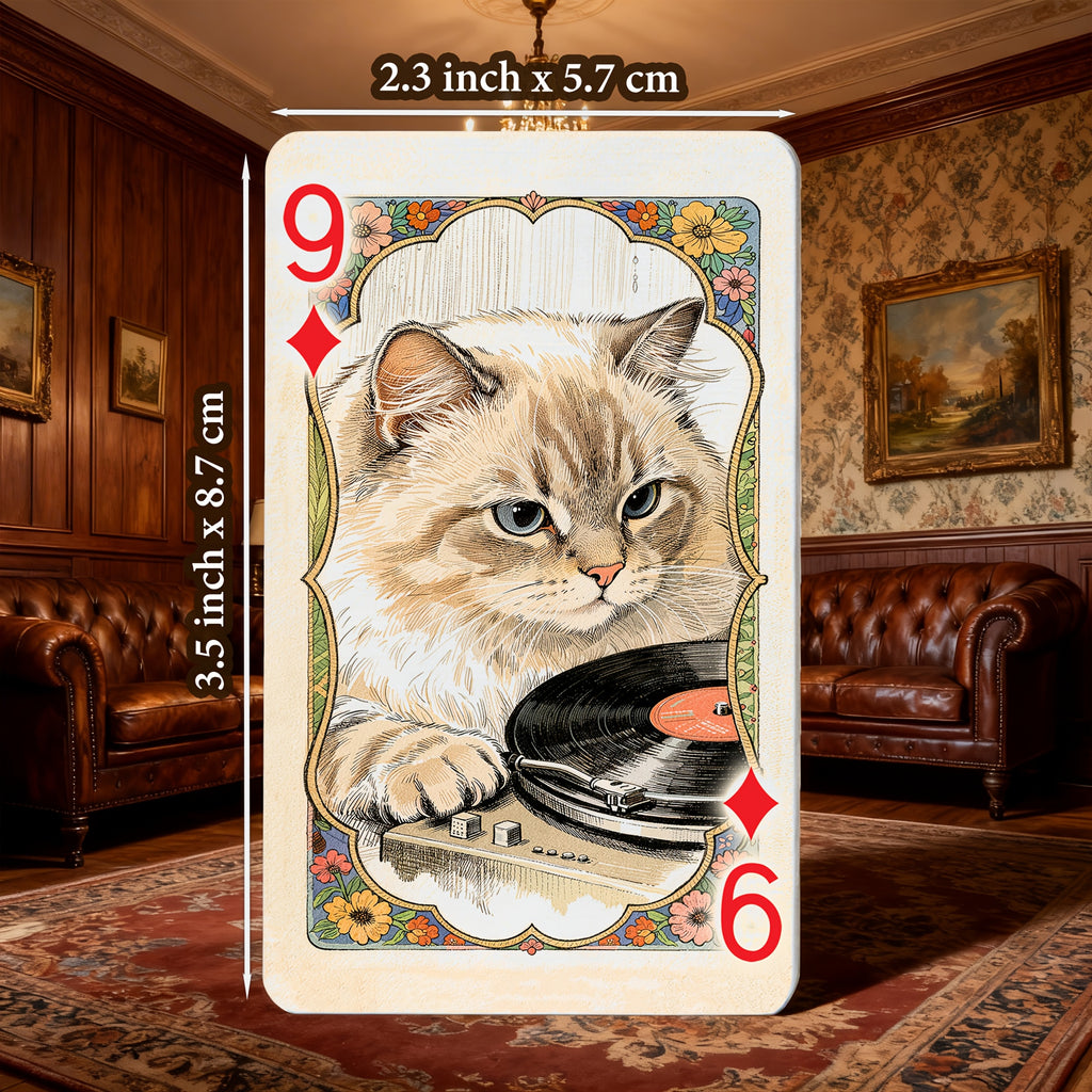 vintage cat themed playing cards 54 unique victorian