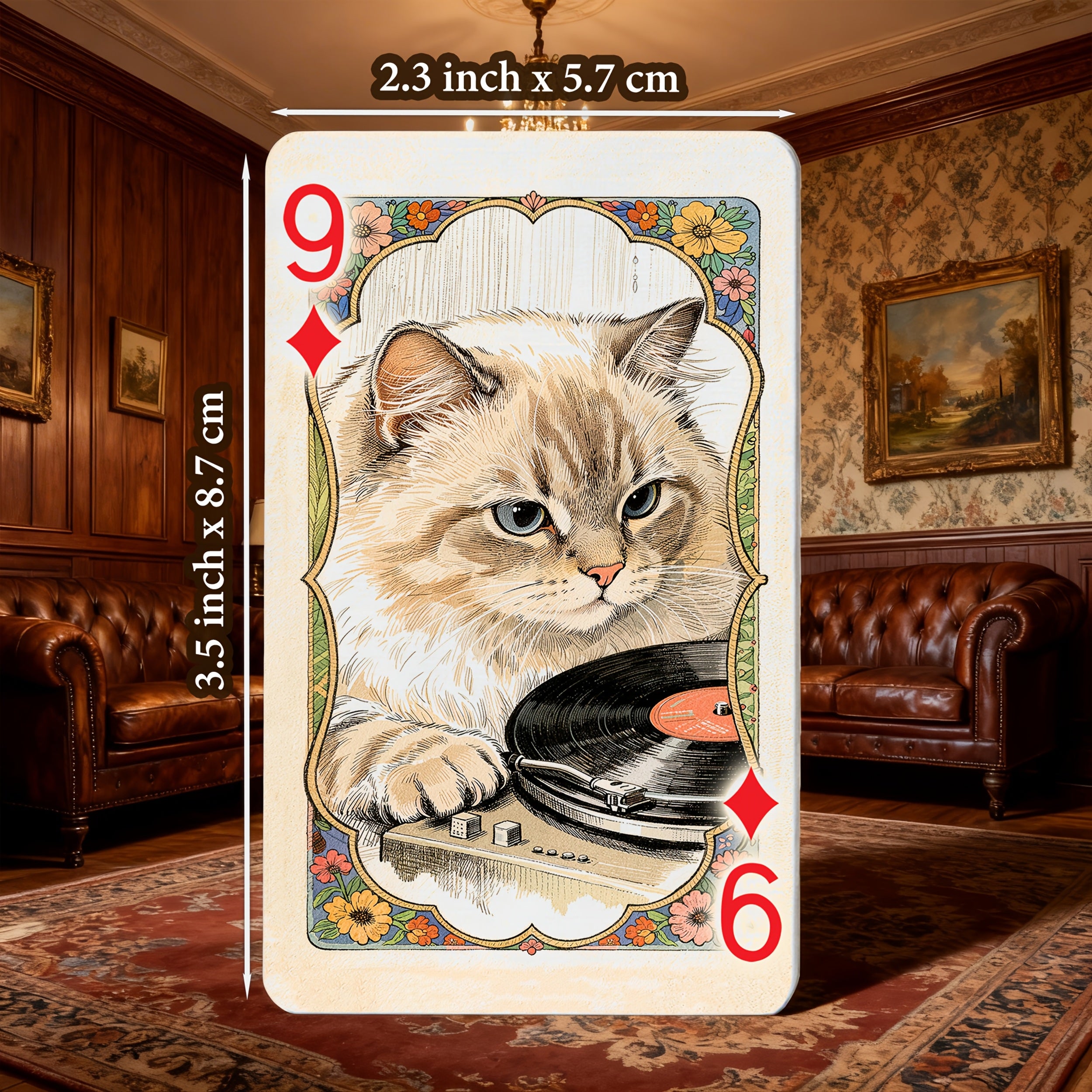 vintage cat themed playing cards 54 unique victorian