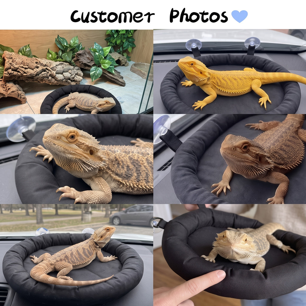 bearded dragon vehicle travel pad easy clean soft mat strong