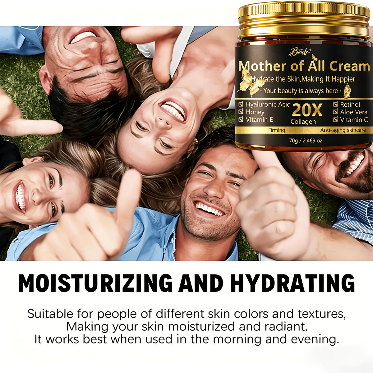 20  night face cream collagen lift tight