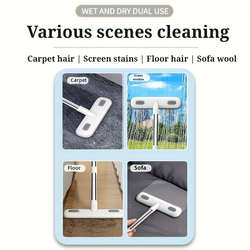 cleaning brush retractable handle screen