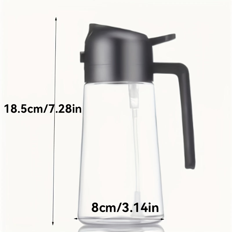 16oz glass oil sprayer 470ml olive oil sprayer 2 in 1