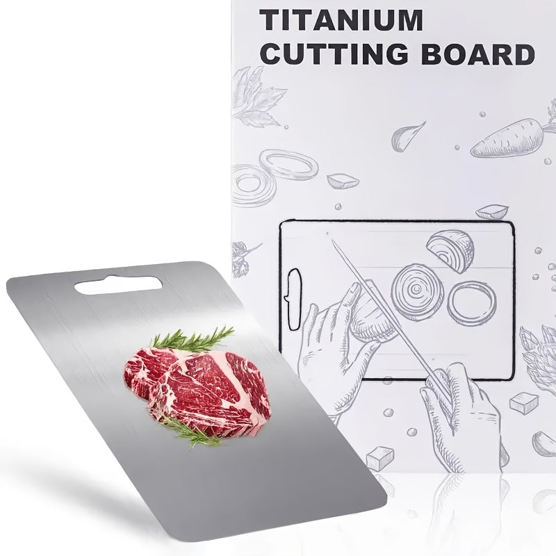 new double sided titanium cutting board pure titanium
