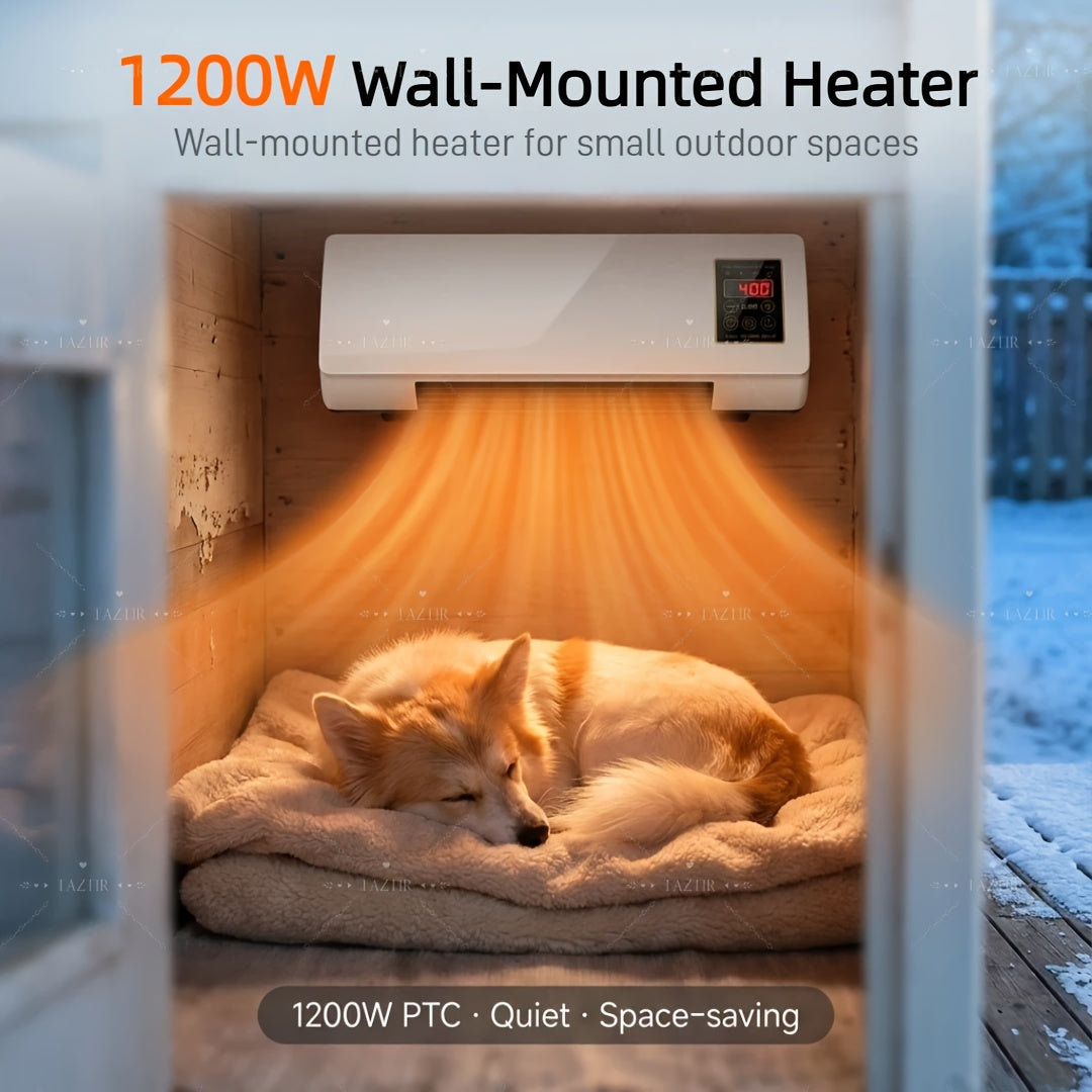 1200w wall mounted heater     winter summer