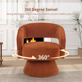 360 degree swivel   chair modern velvet accent chair