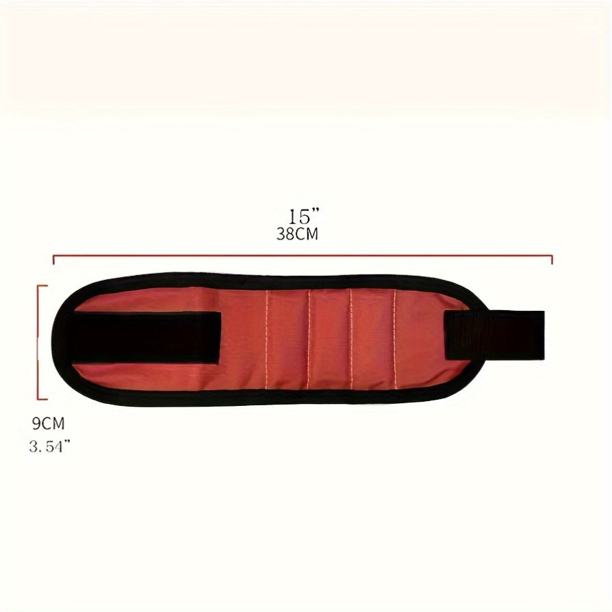 a magnetic wristband powerful magnets hold screws nails