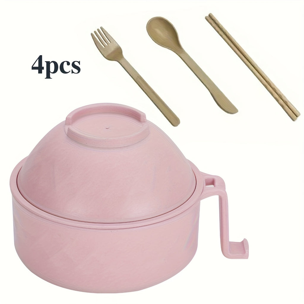 new microwave safe plastic ramen bowl set instant noodle
