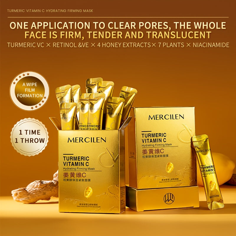 turmeric vitamin c retinol moisturizing firming mask 6