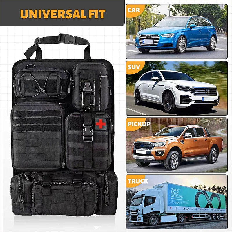 6pcs car seat backrest storage bag   car panel