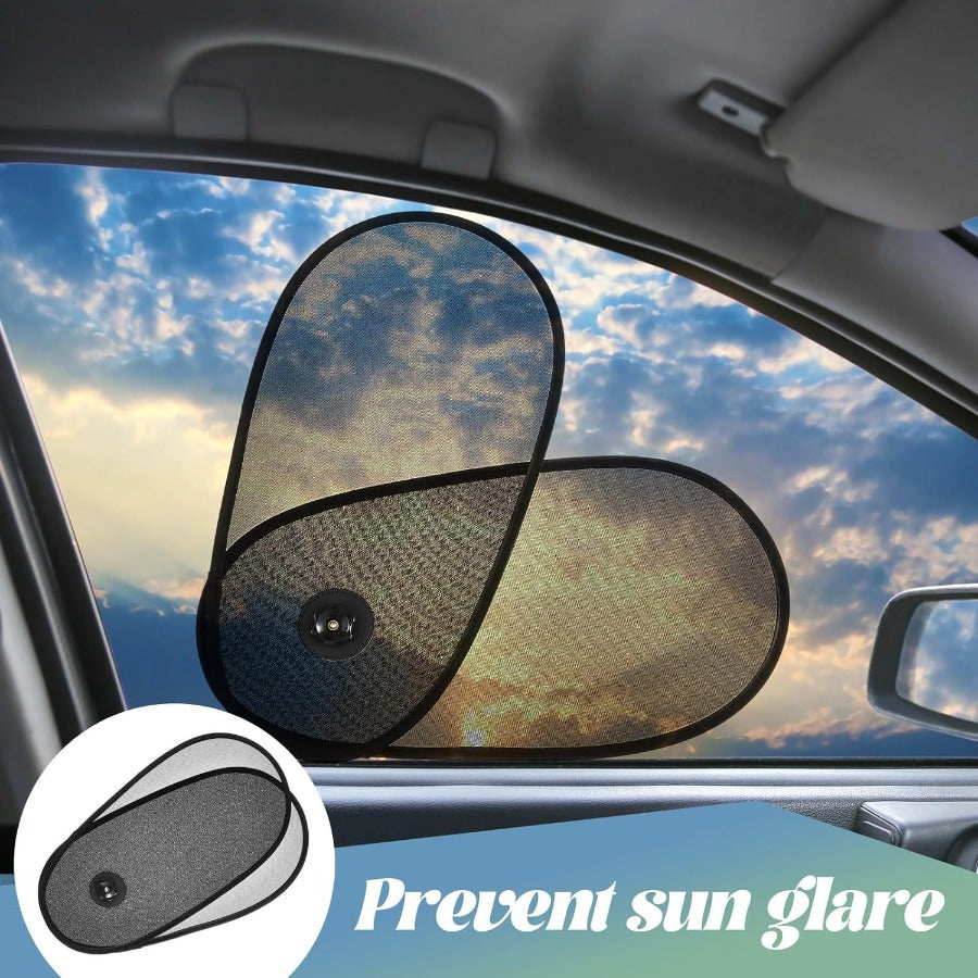 1pc car window sunshade adjustable rotatable windshield side