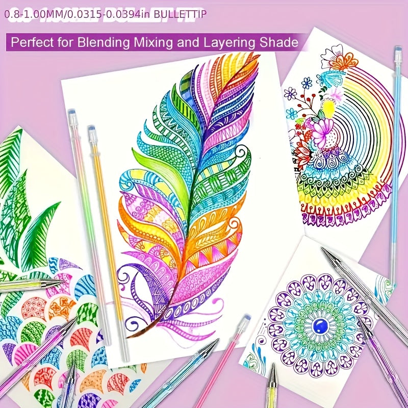colorful gel pen set 160 colorful gel pen set 80 gel pens 80