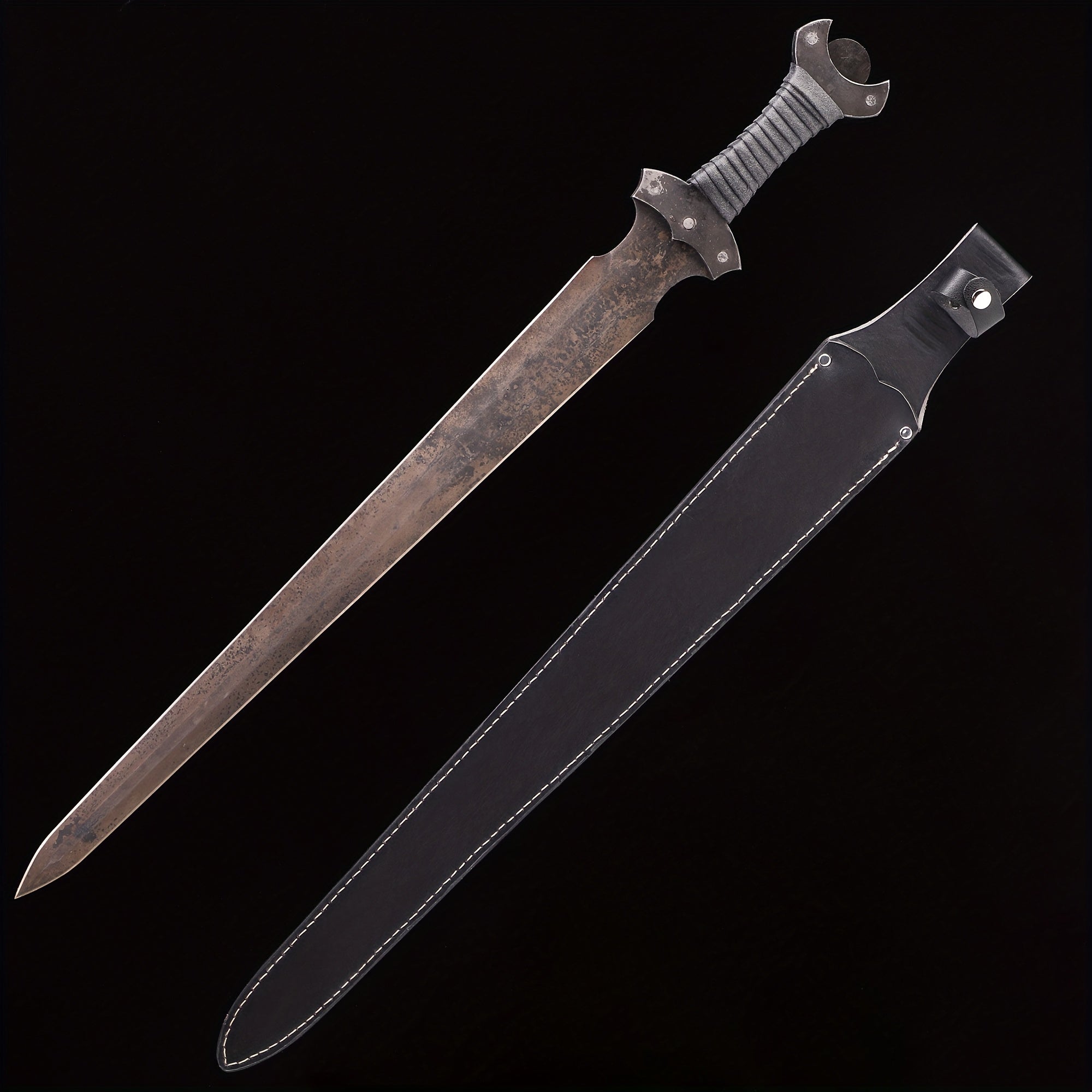 handmade 1060 high carbon steel   anti slip