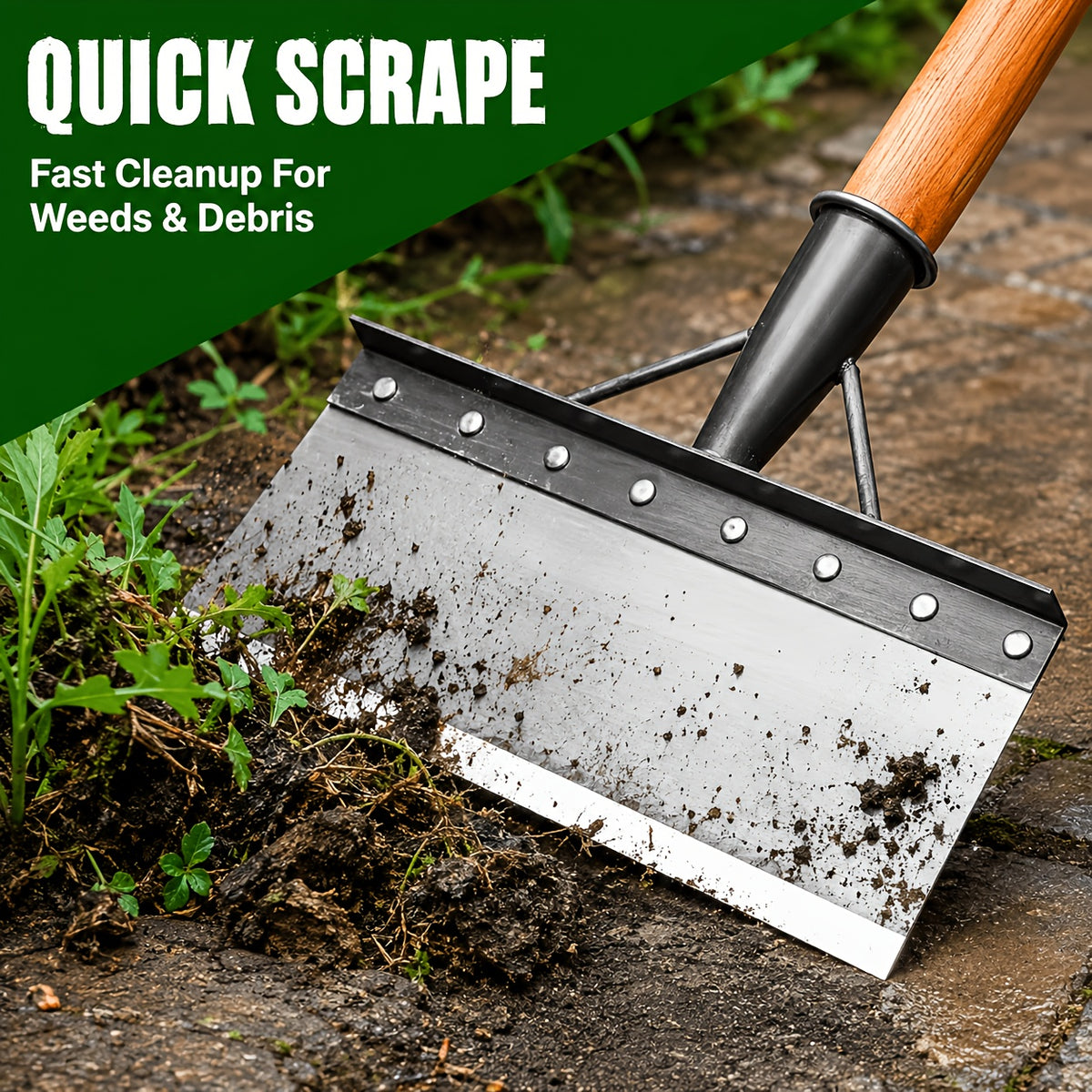a long handled durable multi functional stainless steel