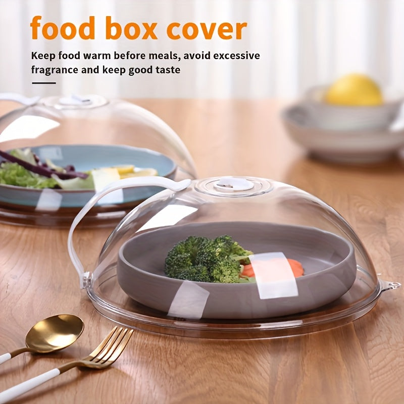 1pc microwave food cover splatter guard heating dishes oil