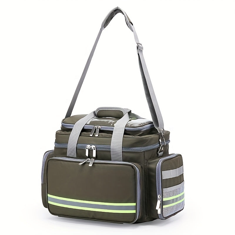 1pc large capacity portable crossbody emergency storage bag