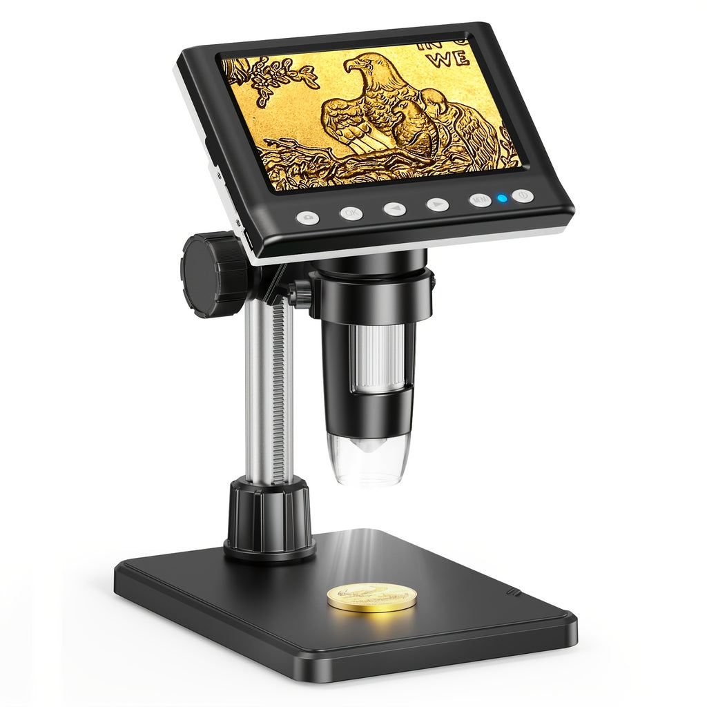 digital microscope   microscope 8 adjustable led