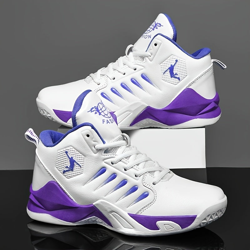 breathable mens sports basketball shoes lightweight non slip