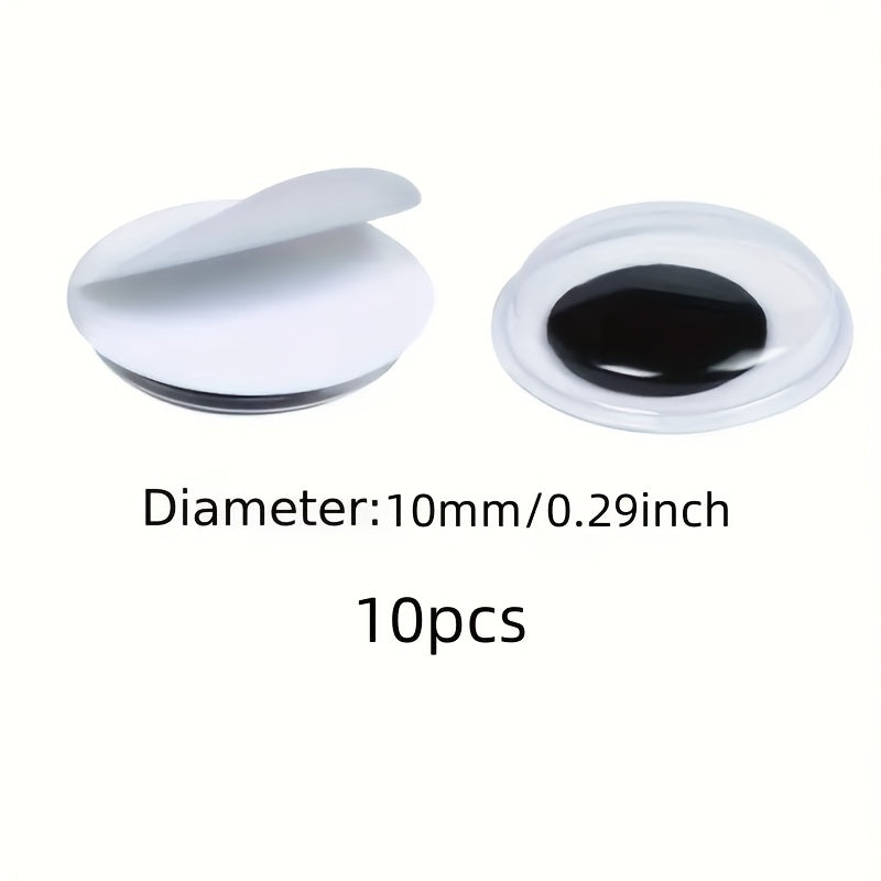 10pcs self     mixed sizes 1mm 5mm reusable