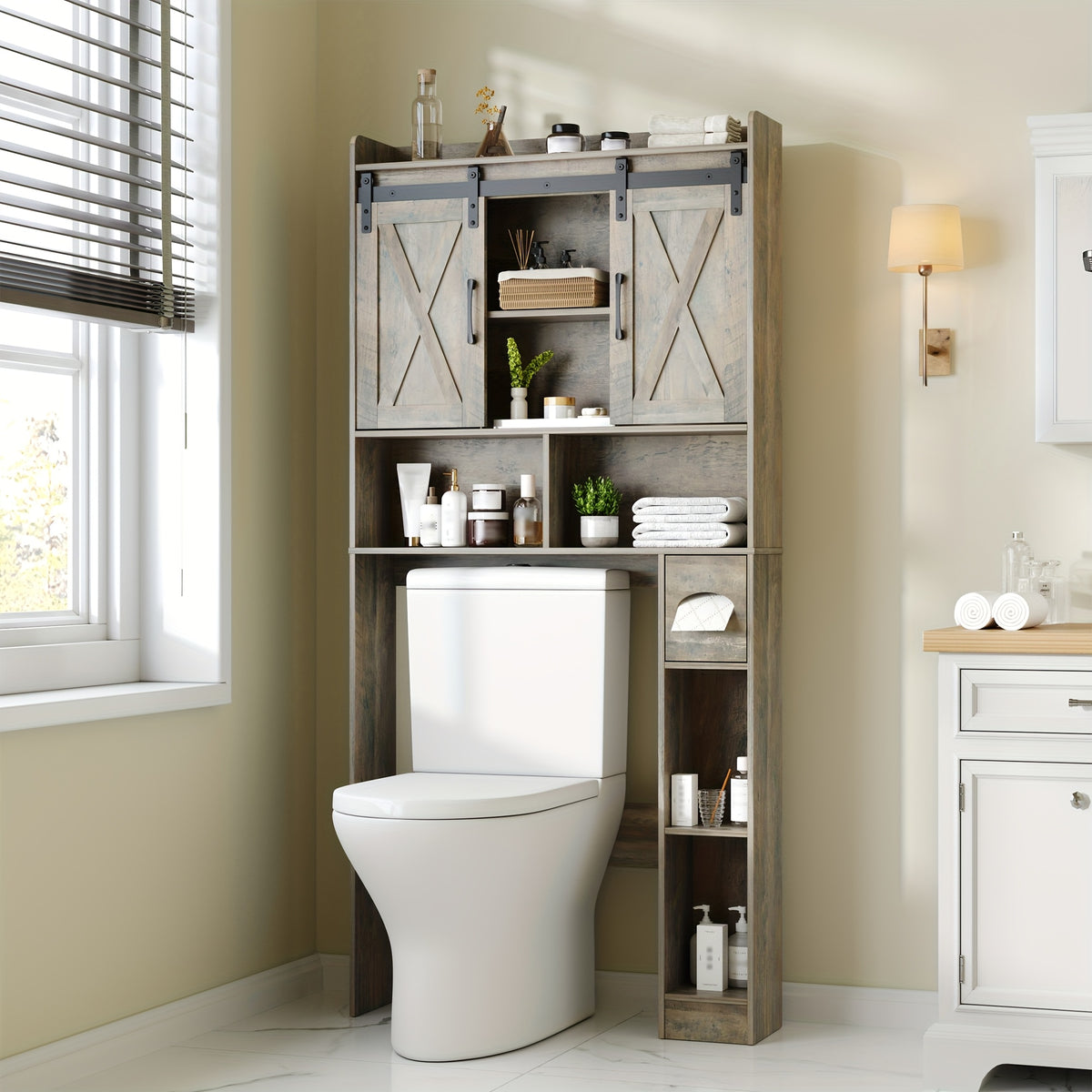 toilet storage cabinet toilet paper holder stand space