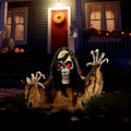 halloween decoration outdoor animated zombie