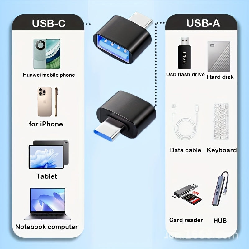 set 8 usb usb c   4 dual orientation usb 2 0 micro