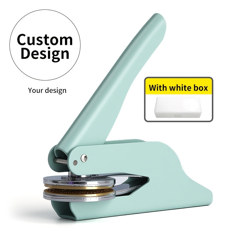 1set personalized metal book embosser stamp custom ex