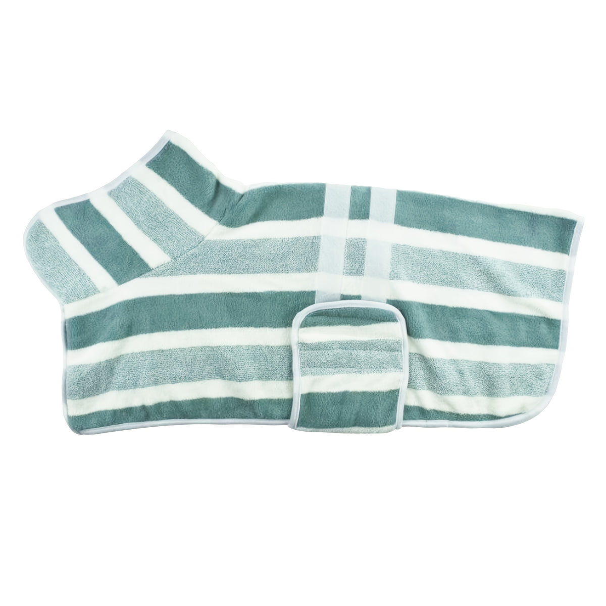 quick dry dog bath robe towel wrap suitable small medium
