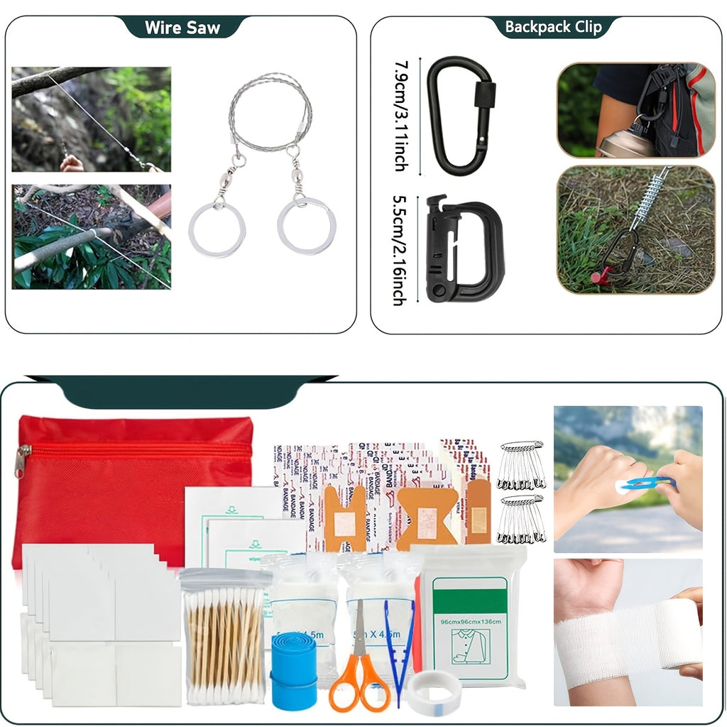 272pcs survival gear equipment fire starter