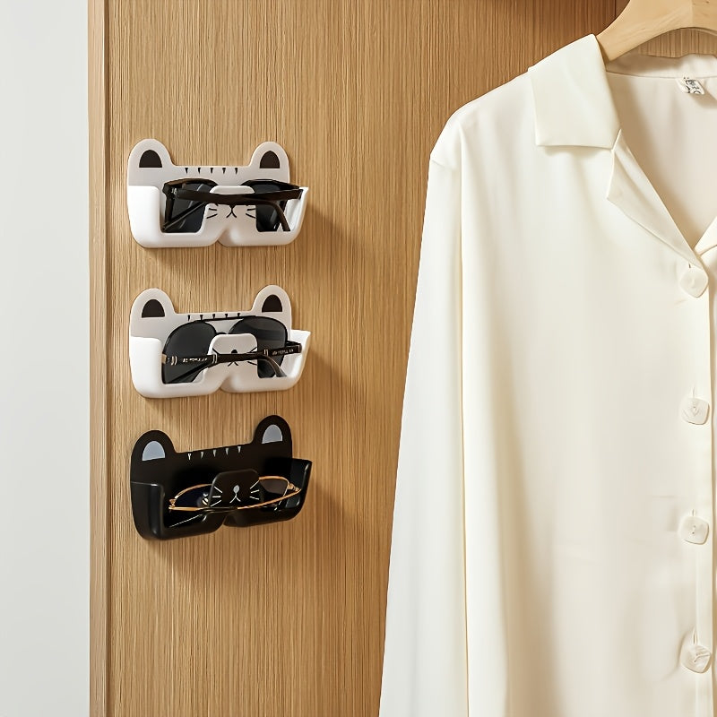 wall mounted glasses storage box suitable bedside bathroom
