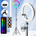 12 adjustable ring light 63 adjustable tripod