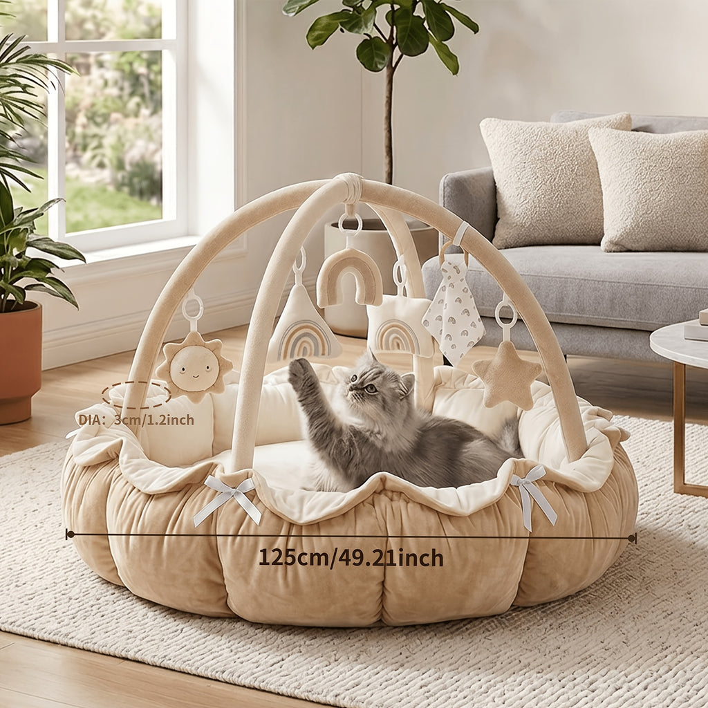 cat bed dog bed 5 in 1 multifunctional   nest