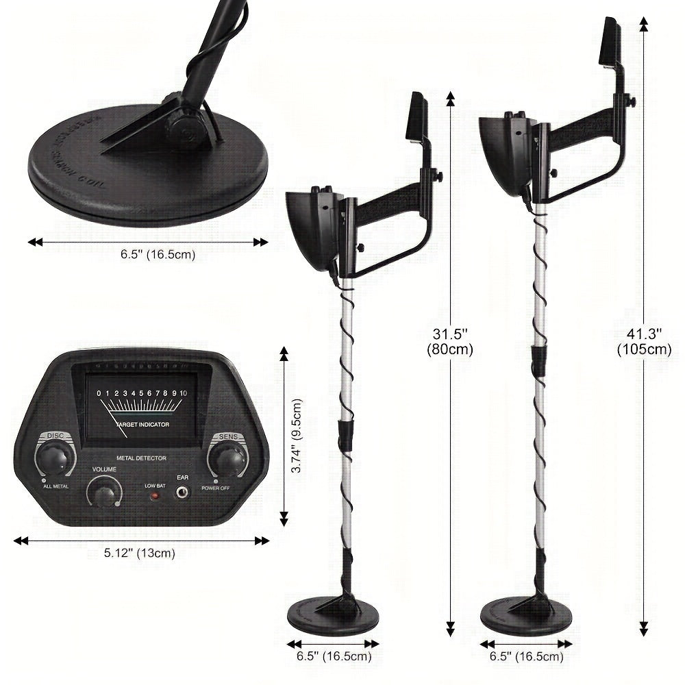 lcd metal detectors golden digger deep sensitive   coil