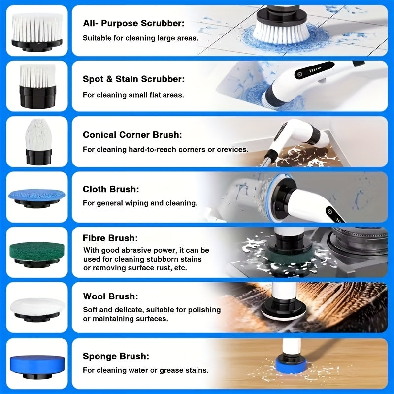 2026   spin scrubber powerful brush bathroom