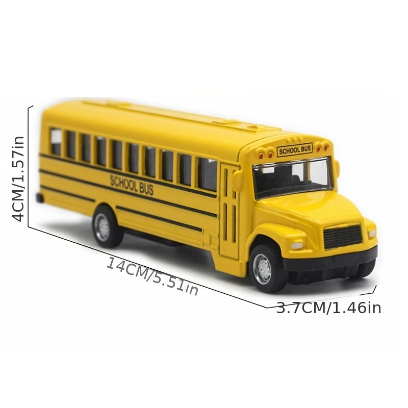 1 43 high quality metal alloy school bus model