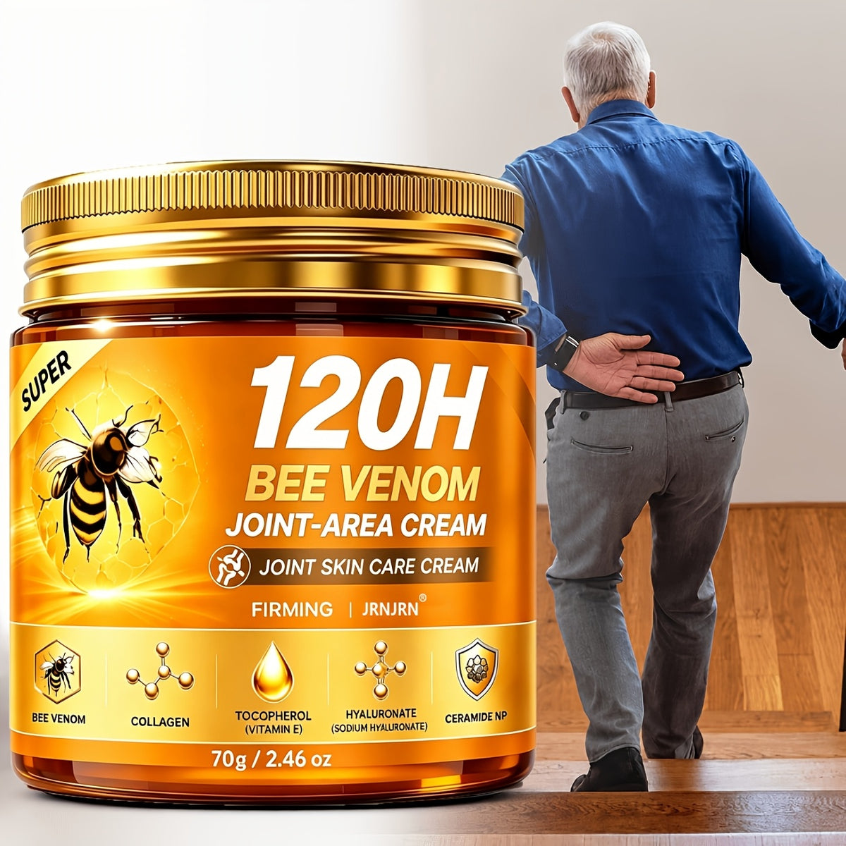 super strong joint area cream 120h fast relief moisturizing