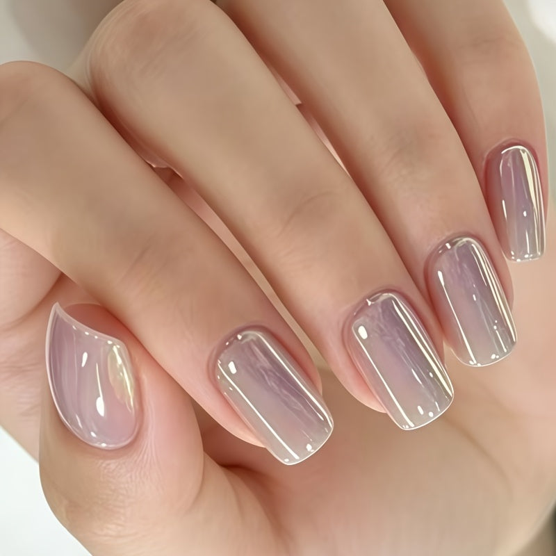 new   donut   mirror aurora nail strengthener