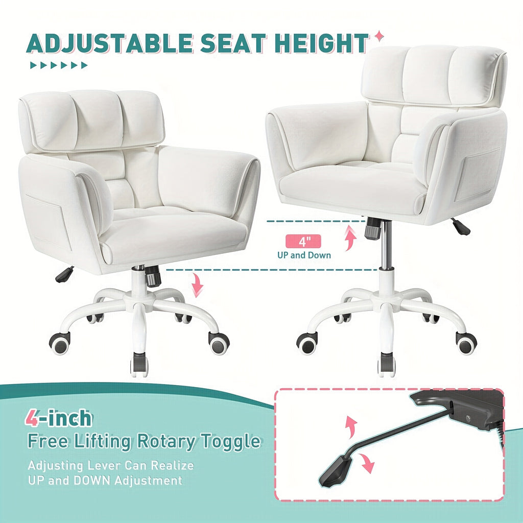 vanity chair   material   back modern
