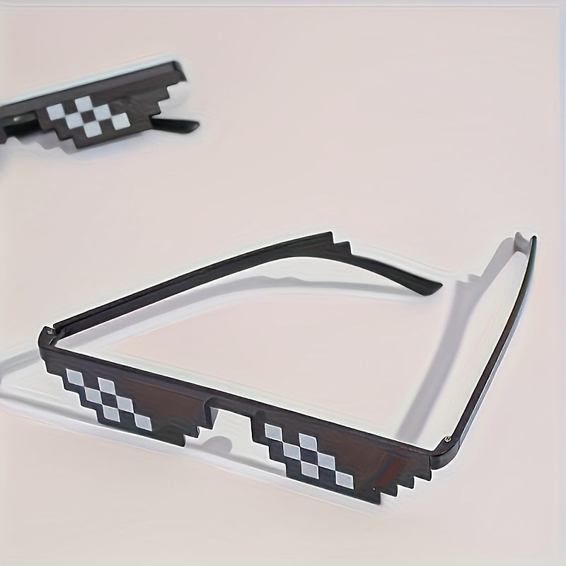 artistic fashion mosaic glasses fun party additions photo