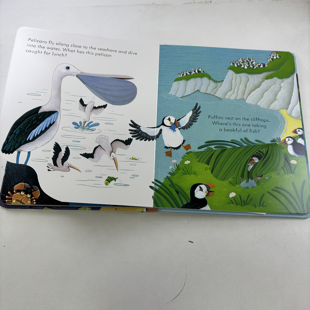 coastal     material foldable inner pages