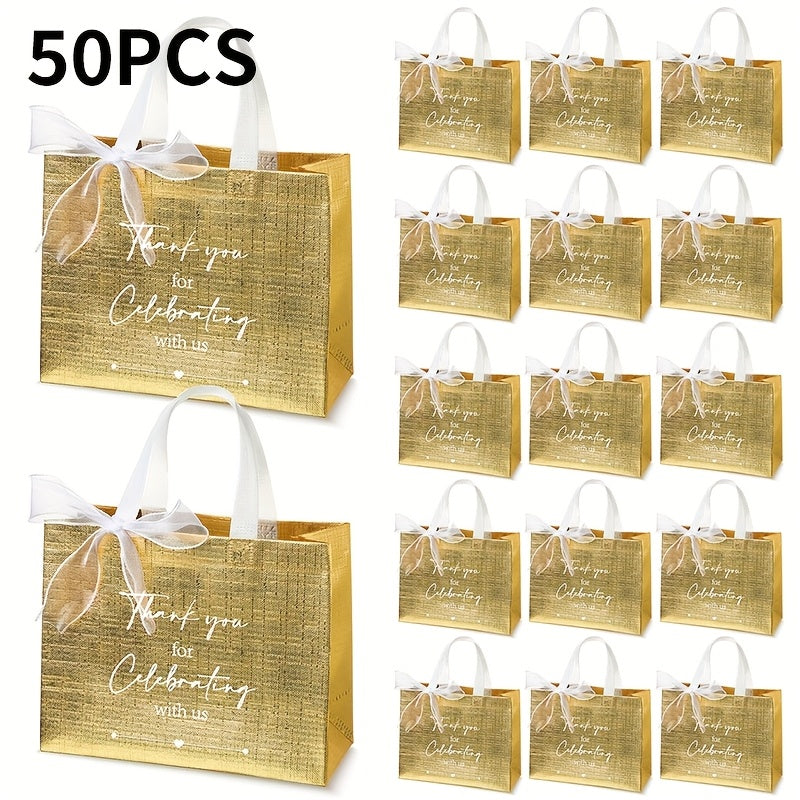 50pcs thank gift bags thank celebrating us wedding gift bag
