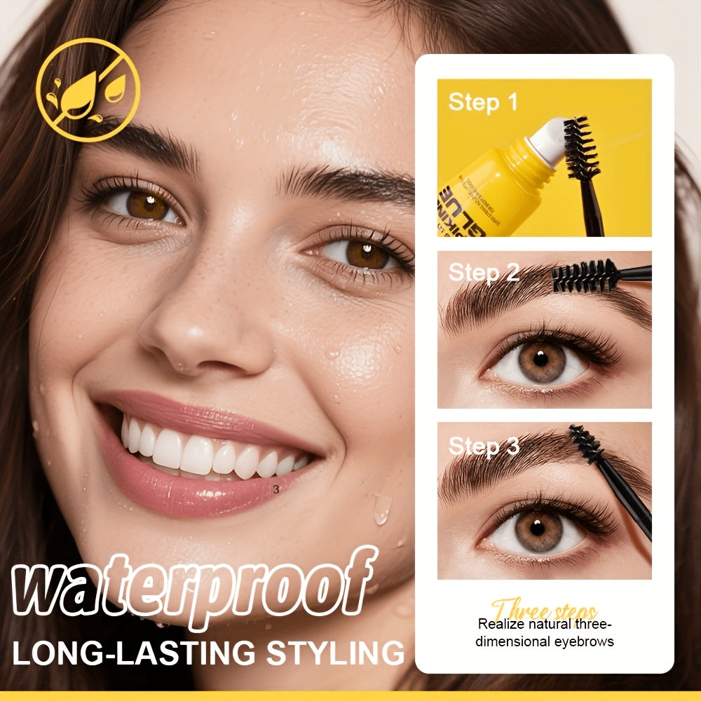 eyebrow styling gel brush 3d outline natural brow shape