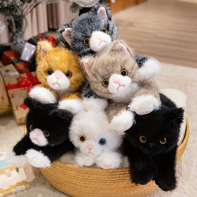premium stuffed animal plush toy realistic cat plush animals