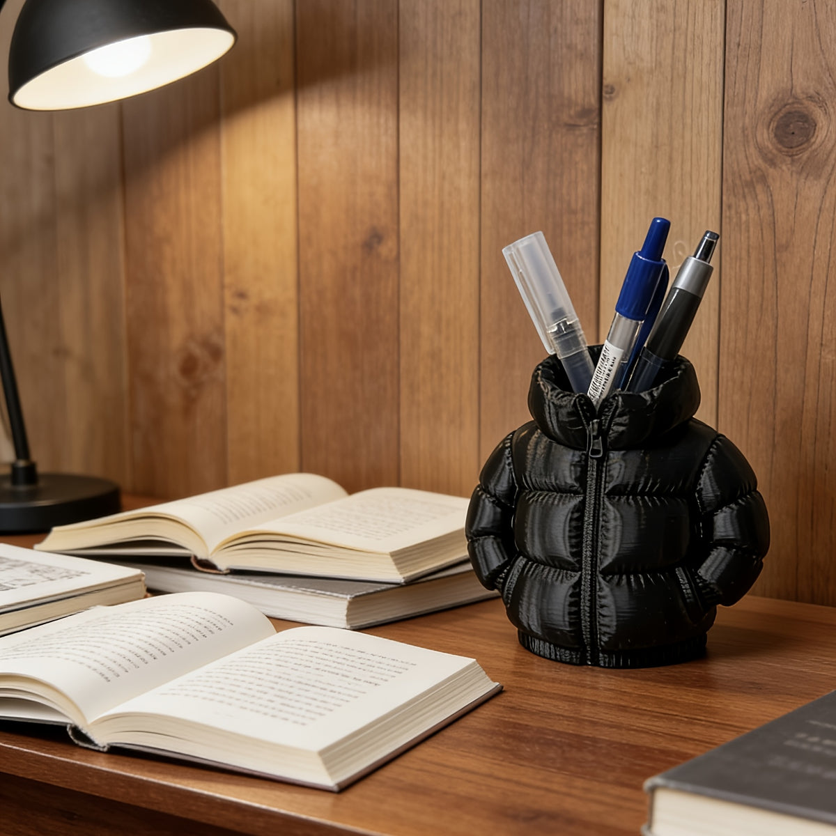 cute jacket shaped pen holder creative 3d printed novelty