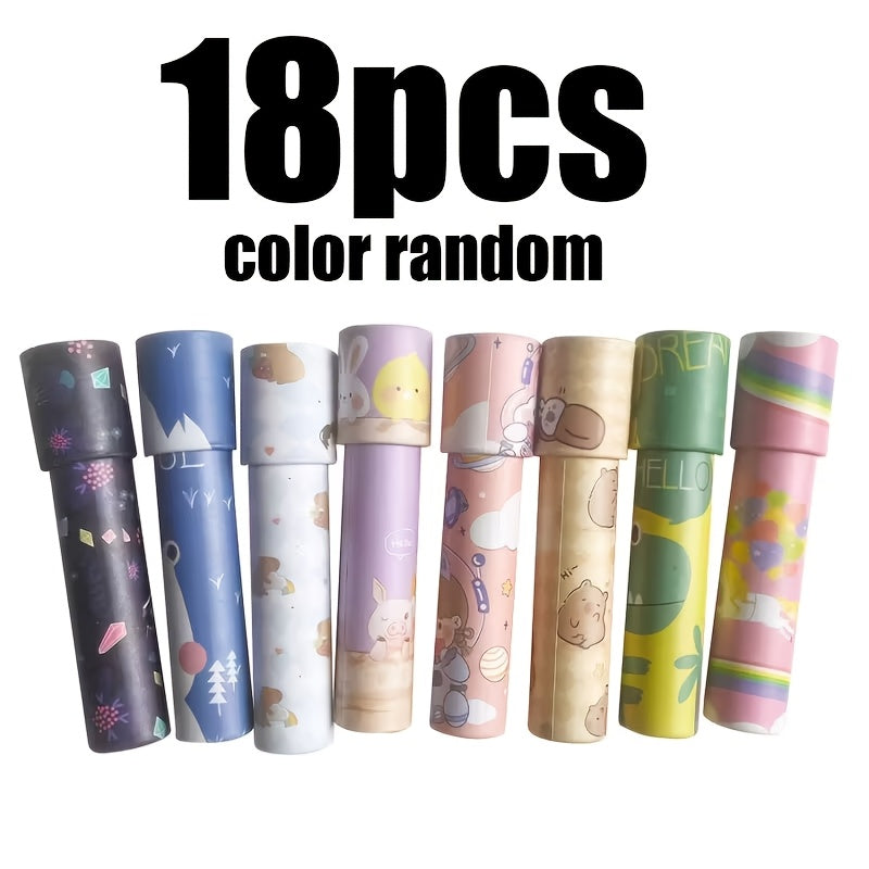 6 12 18pcs rotating kaleidoscope magical birthday party toys