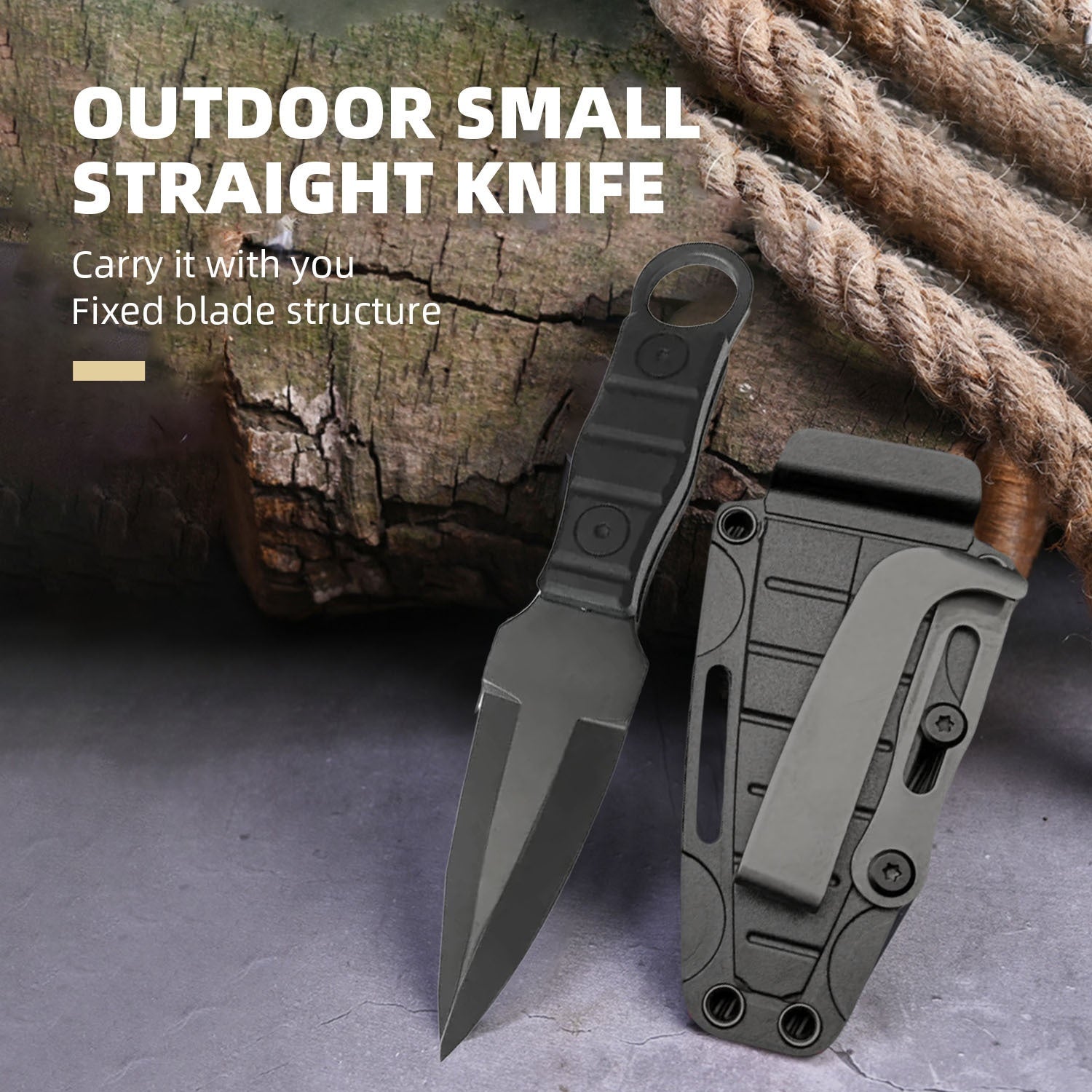 stainless edc outdoor knife k sheath outdoor knife knife