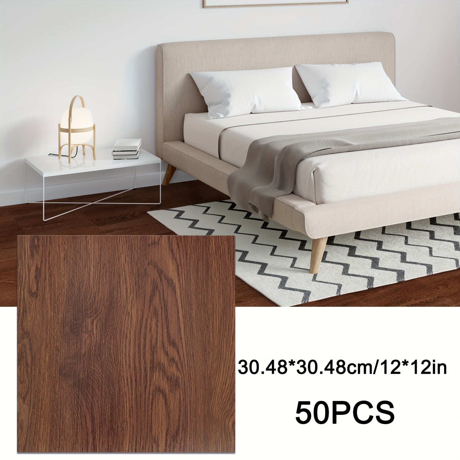 50pcs peel stick floor tiles 12 x 12 floor tiles peel stick