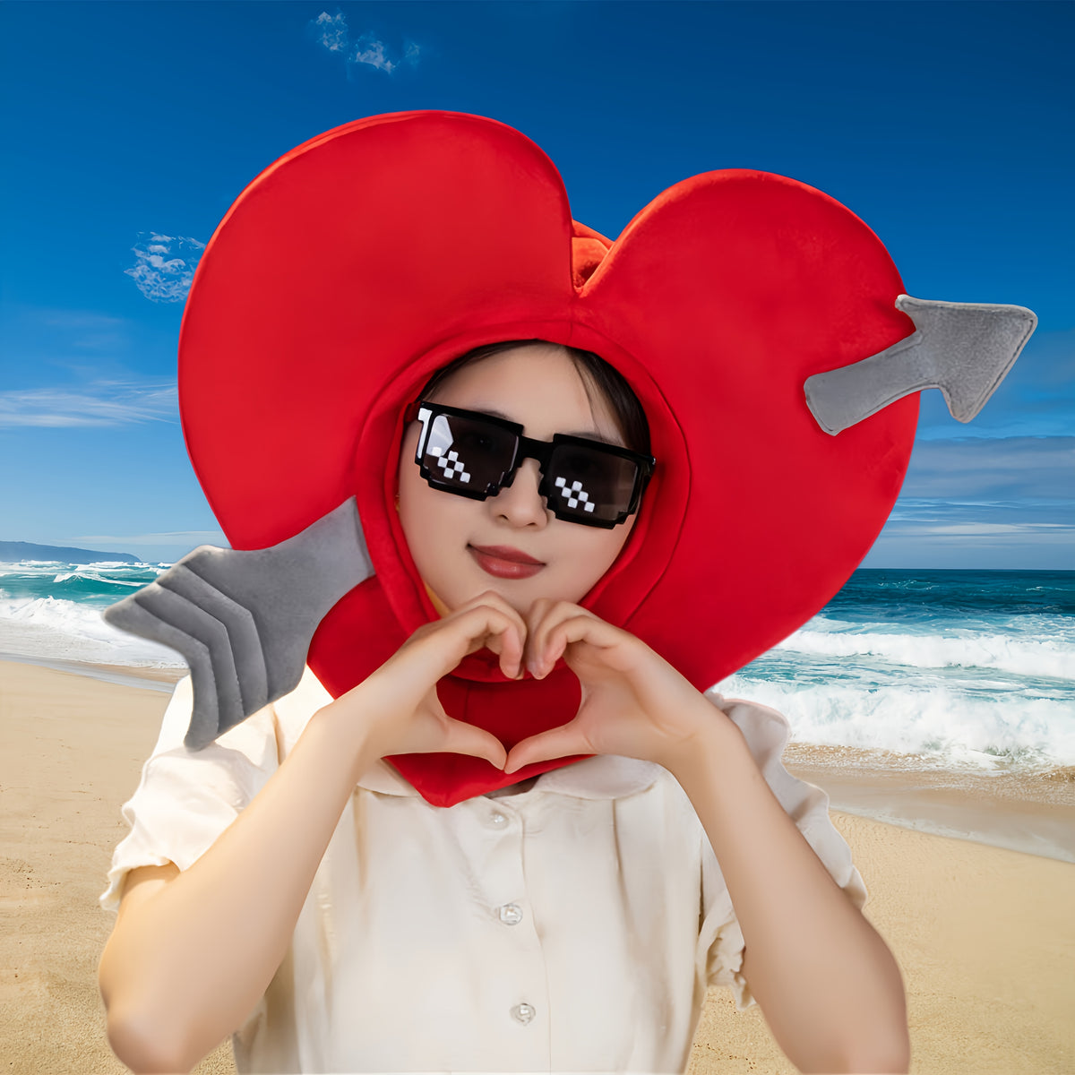 valentines day   festival   mens womens red heart