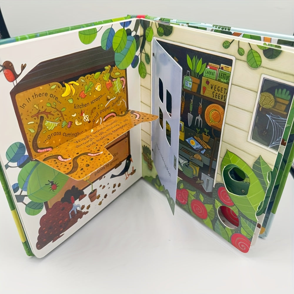 compact durable garden cardboard foldable inner pages family
